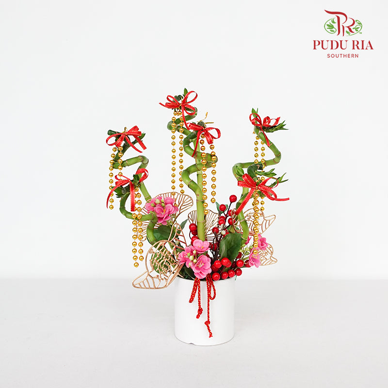 CNY Potted Plant Arrangement  2024#65