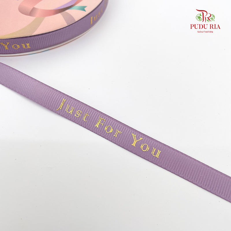 Grosgrain Ribbon Just For You - FRB126