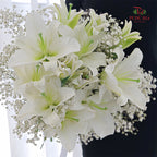 Lily White Wedding Bouquet