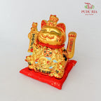 10' Lucky Cat Gold (Swing) - FBA086#1