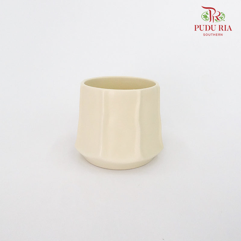 Asst Pot Cream - S - Pudu Ria Florist Southern
