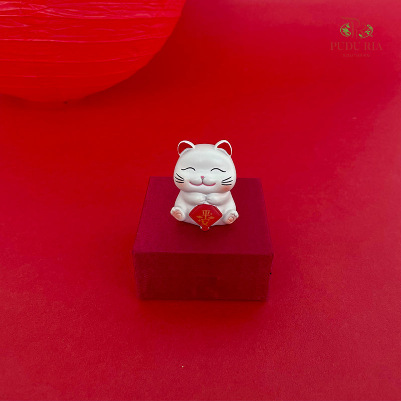 1,5' Mini Lucky Cat 平安-招财猫 - FBA143#2
