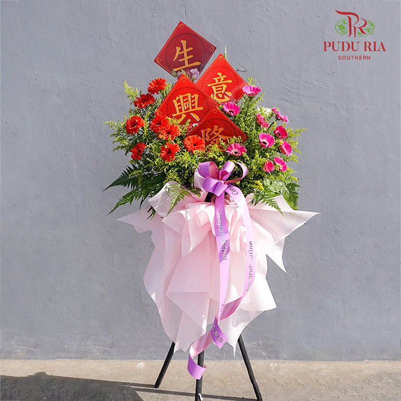 Grand Opening Flower Stand #14