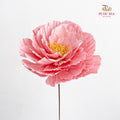 Dry Peony Handmade Pink - Per Stem