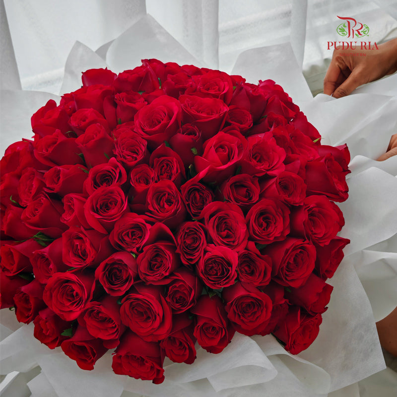 Red Rose Bouquet (99 Stems)