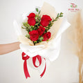 Red Rose Bouquet - 5 Stems