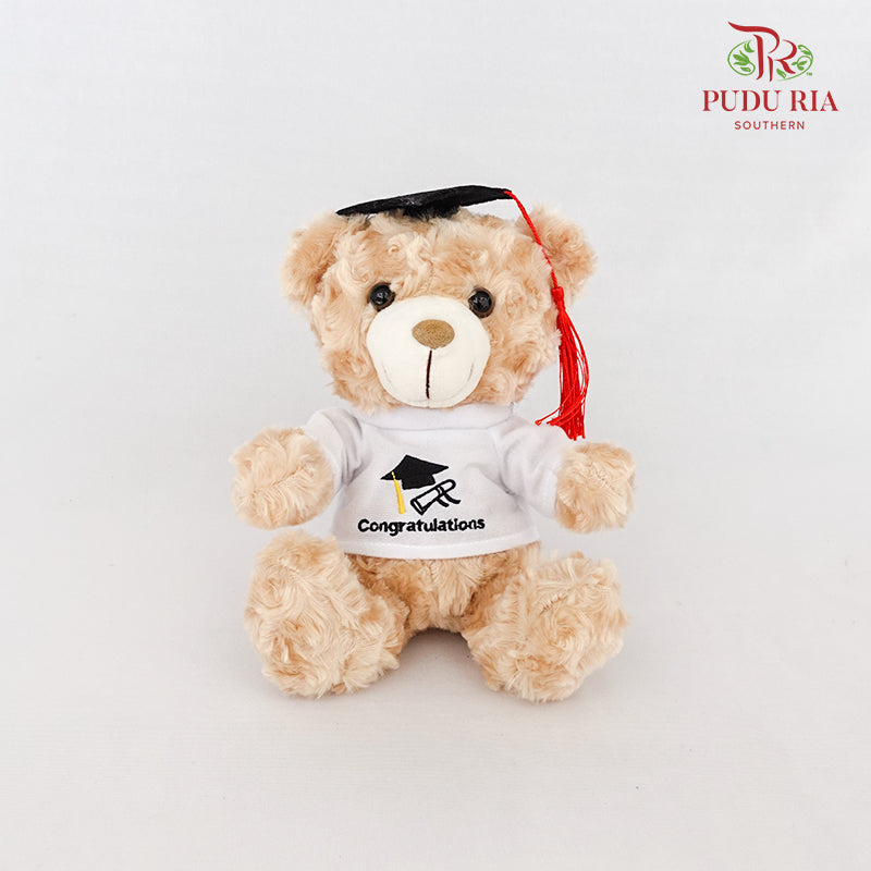 Graduation Bear Light Brown 8' - FTY019#1