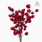 CNY Artificial Golden Berry Spray Red - (3 Stems)