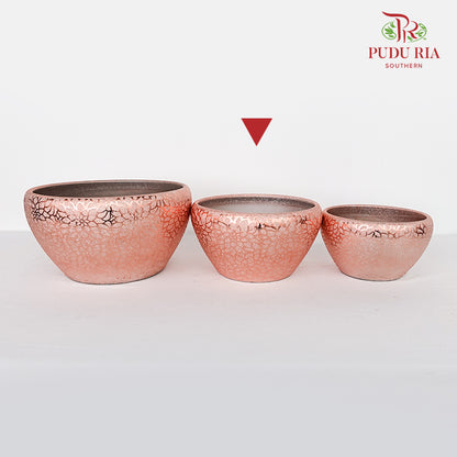 Yu-573 Rose Gold Pot