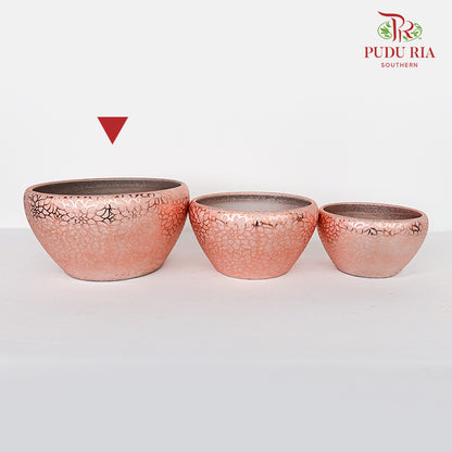 Yu-573 Rose Gold Pot