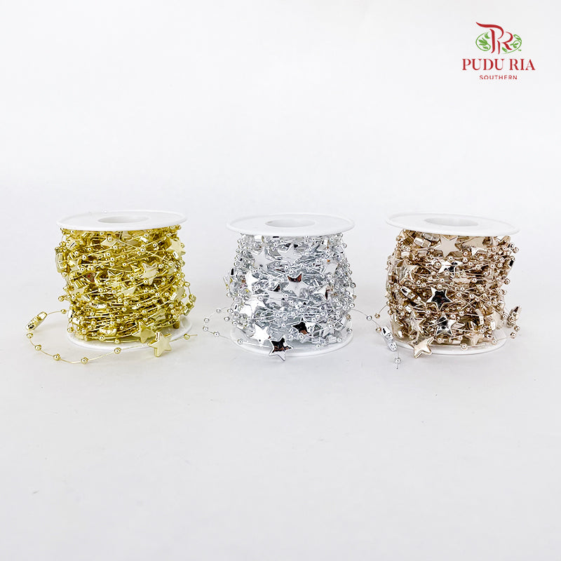 Star Bead Garland