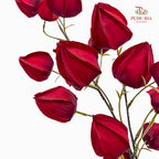 CNY Artificial Golden Berry Spray Red - (3 Stems)
