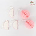 5' U Mini Honeycomb Paperball 5cm - Pink