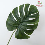 CNY Artificial Split Philo 24cm - Green (5 Stems)