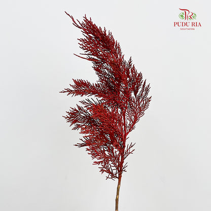 Cedar X mas Dyed Color Red - (Per Bundle)