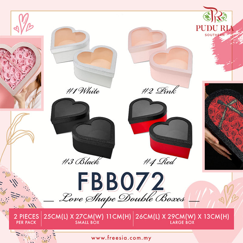 2 in 1 Love Shape Set Box - FBB072