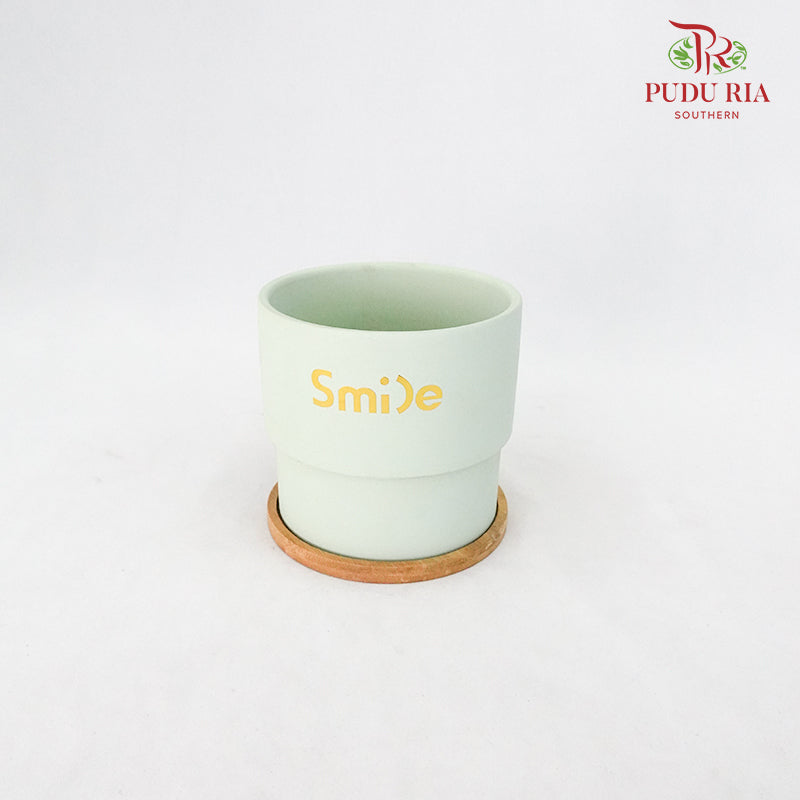 HS-0012 Asst Colours Pot