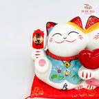 6' Lucky Cat Couple Love (Piggy Bank) - FBA107#1