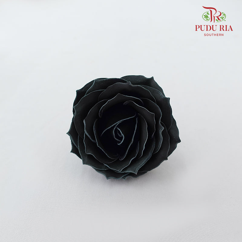 18 Bloom Soap Flowers Black Liner Black - FBA080#5 - Pudu Ria Florist Southern
