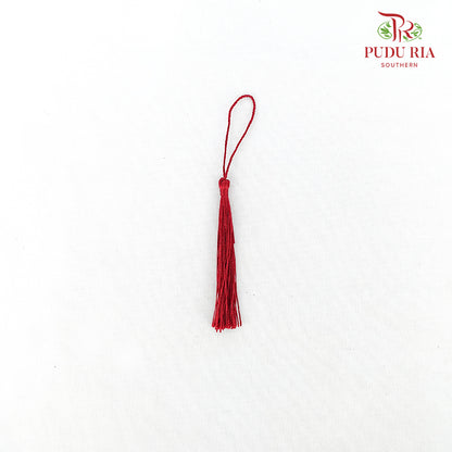 10' U Mini Tassel Maroon