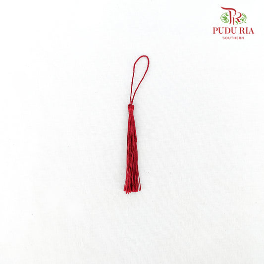 10' U Mini Tassel Maroon