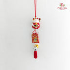 2' Maneki Neko Pendant Red - FBA104#4