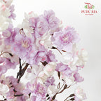 CNY Artificial Sakura Spray - Purple (2 Stems)