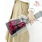 Transparent Plastic With Wording " I believe good things happen every day " - FPL078#1 - Pudu Ria Florist Southern