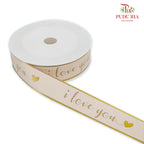 Printed Opp Ribbon ‘ ilove you ‘ - FRB093