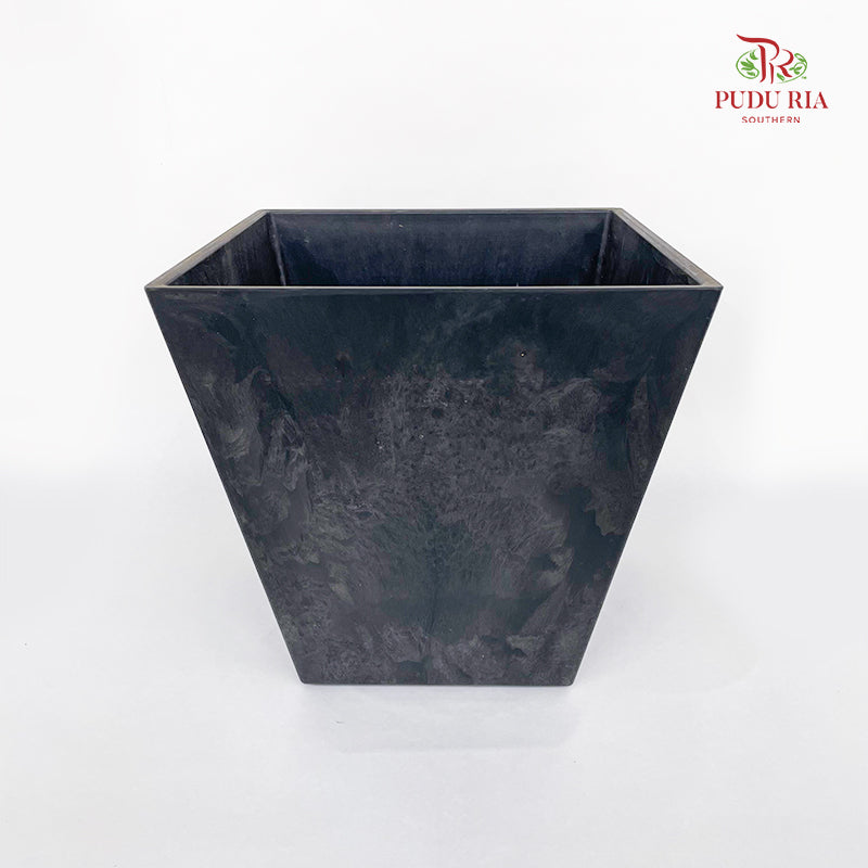 Pot Square Ella Black