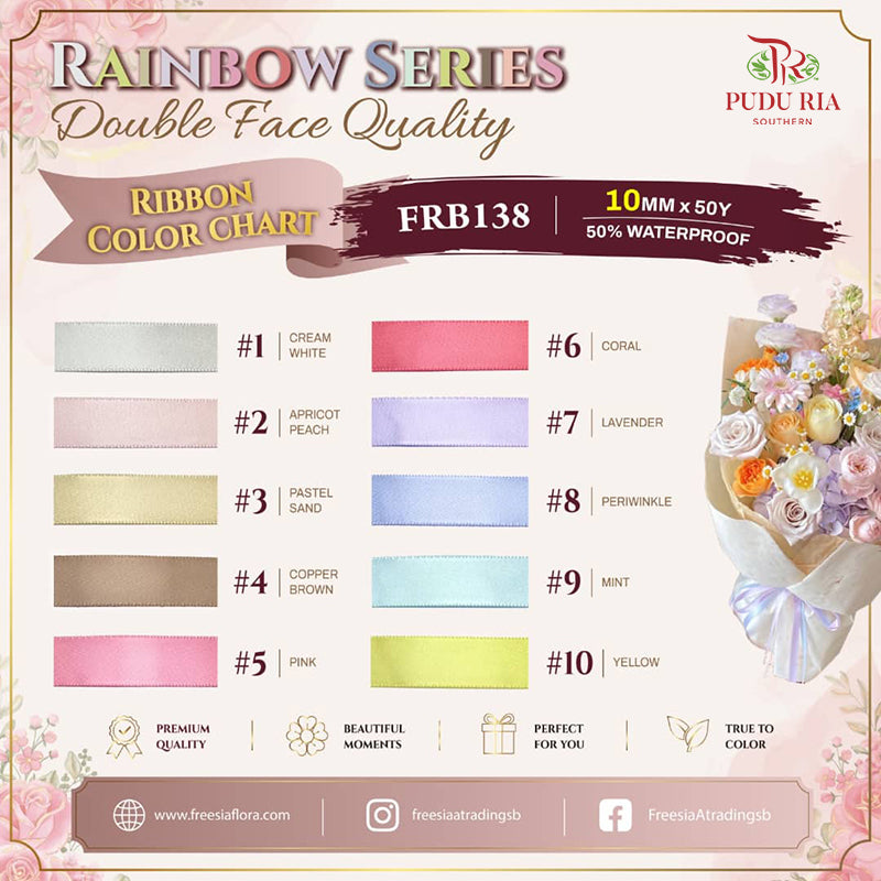 Satin Ribbon Double Face - FRB138