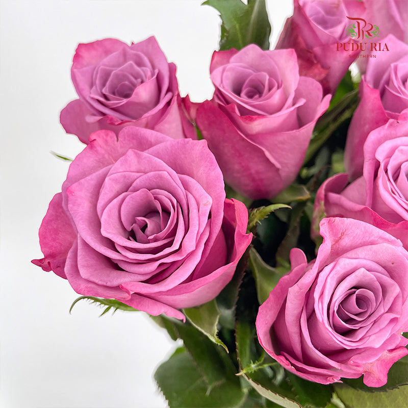 Rose Moody Blue - (8-10 Stems)