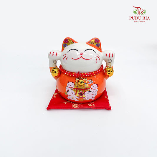 5`Lucky Cat Orange - FBA127#3