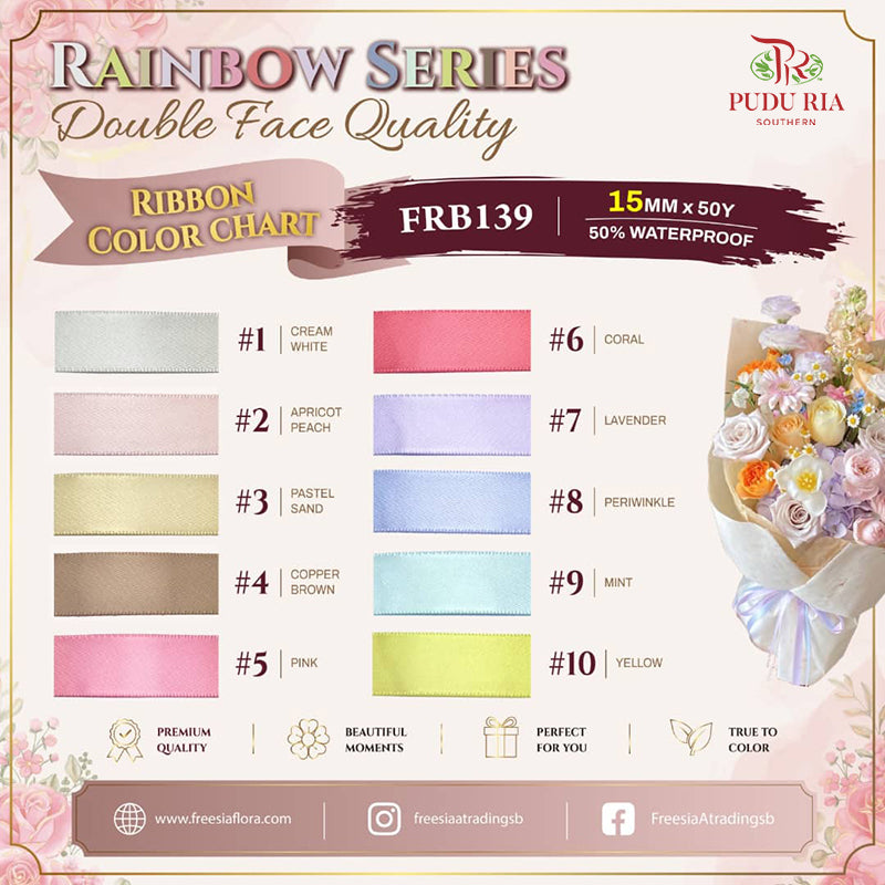 Satin Ribbon Double Face - FRB139