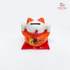 5' Lucky Cat Orange - FBA127#3