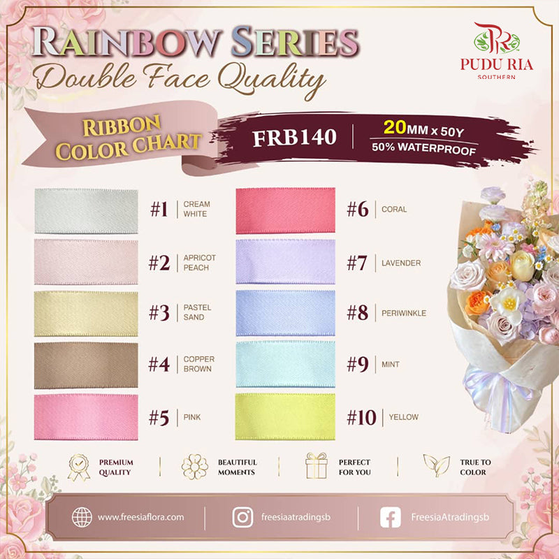 Satin Ribbon Double Face - FRB140