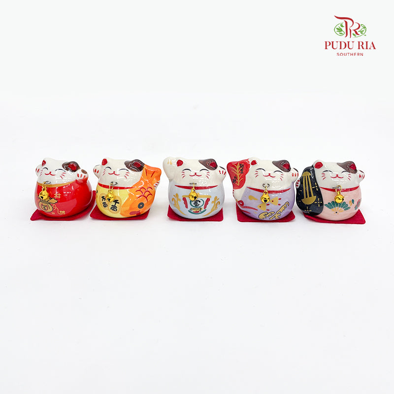2' Mini Lucky Cat Colour - FBA130#1