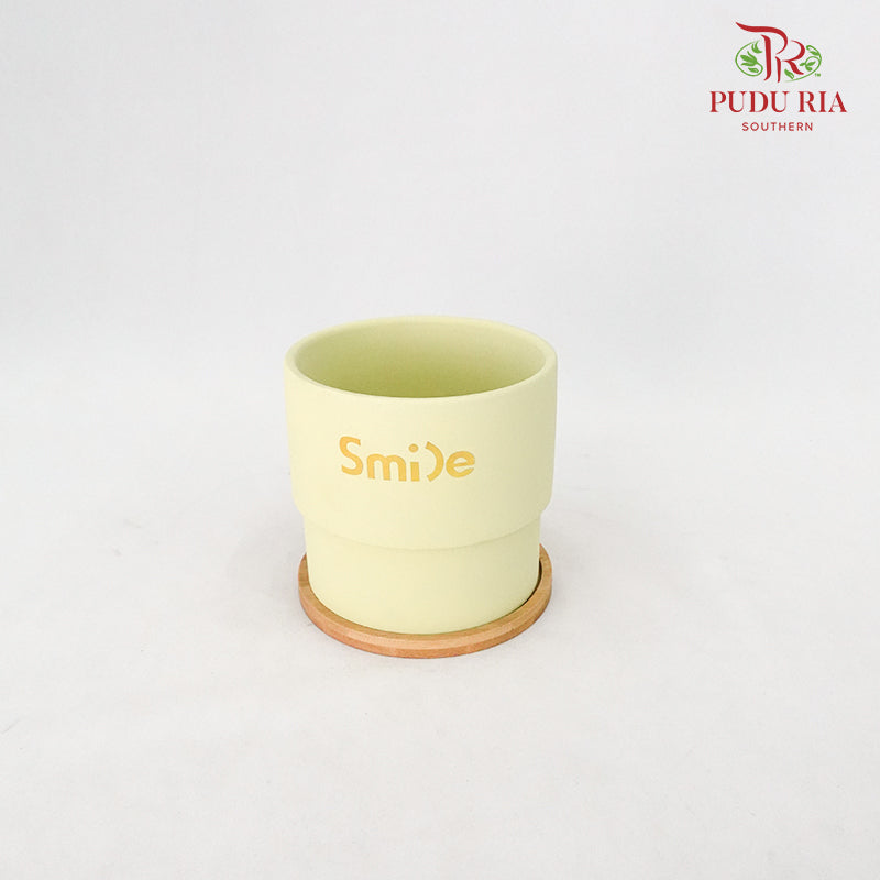 HS-0012 Asst Colours Pot