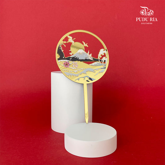 Gold Decorative Pick Mountain