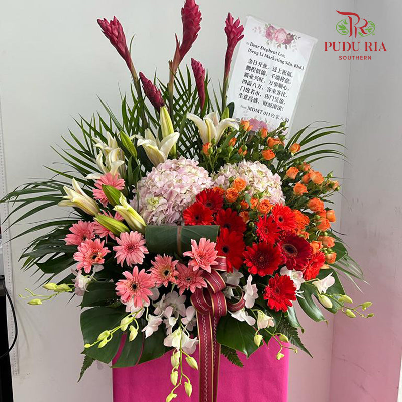Grand Opening Flower Stand #16