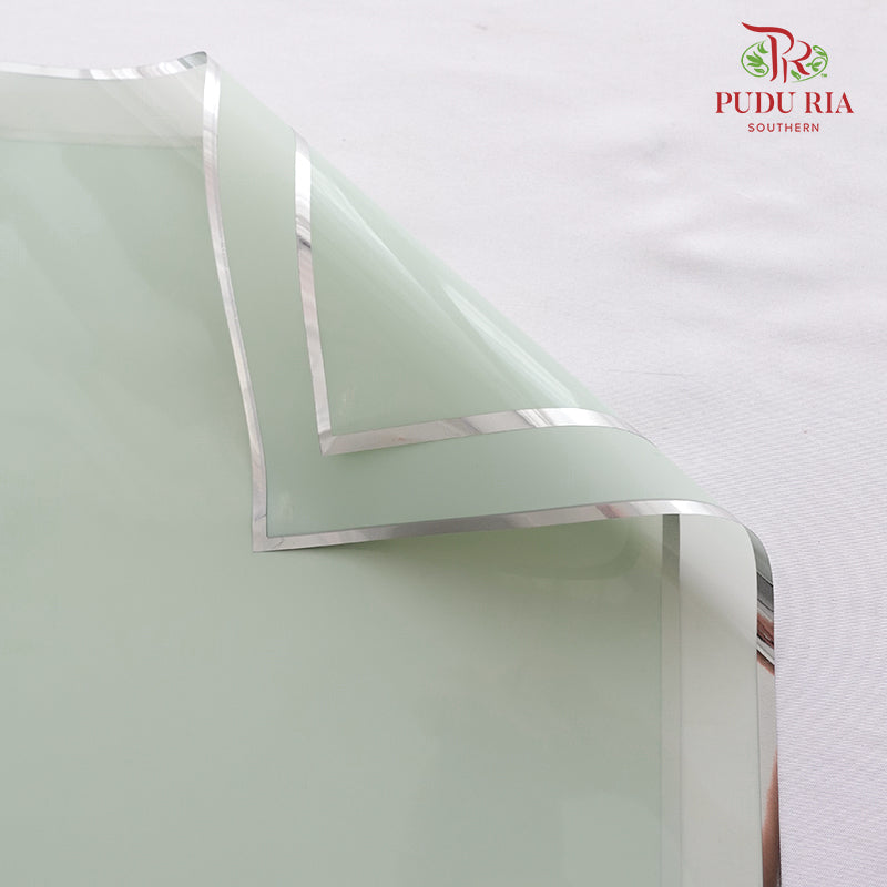 Silver Frame Opp Plastic - FPL114