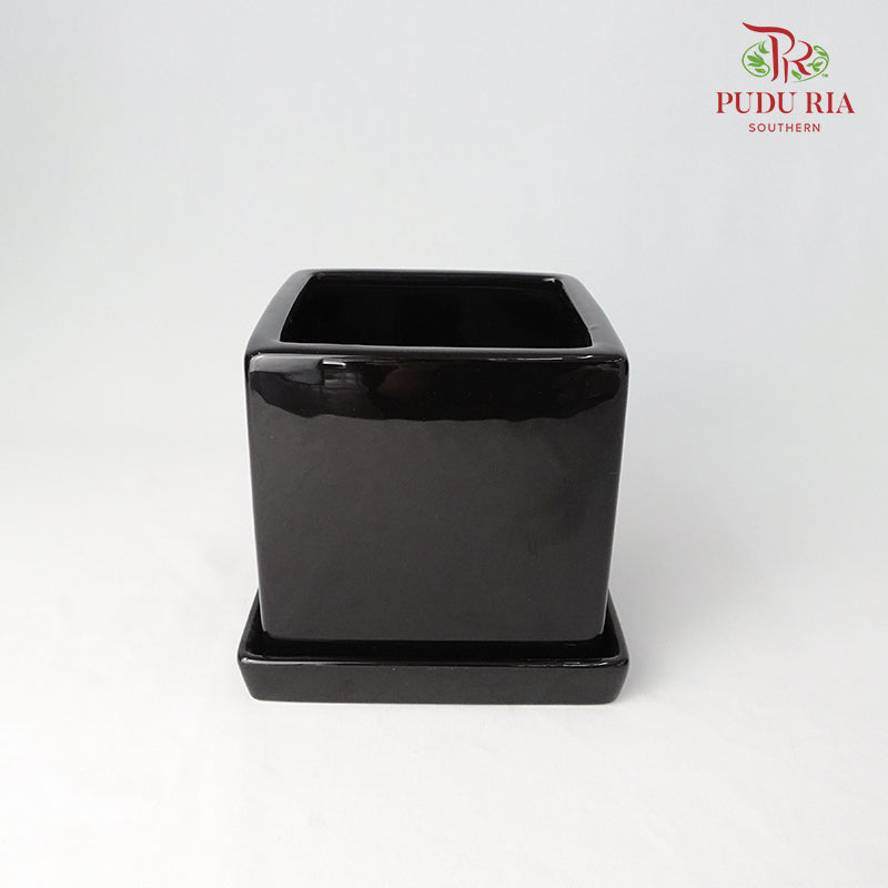 Asst Pot - Black