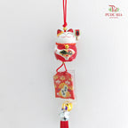 2' Maneki Neko Pendant Red - FBA104#4