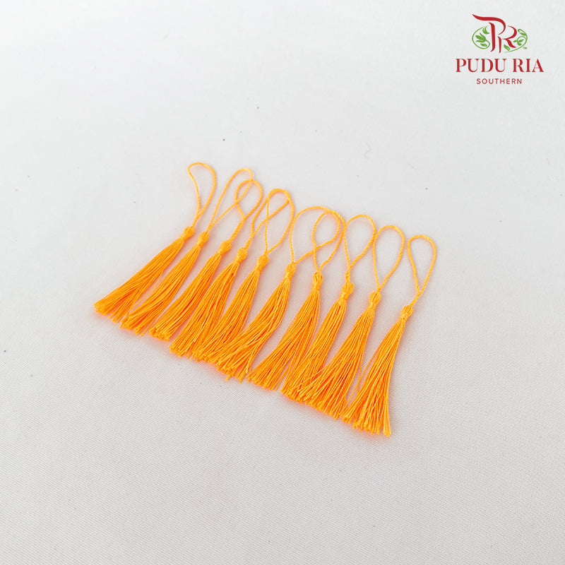 10' U Mini Tassel Orange