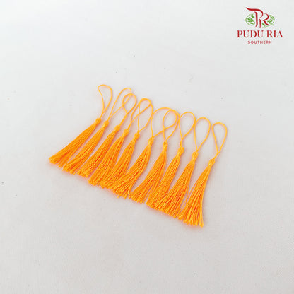 10' U Mini Tassel Orange