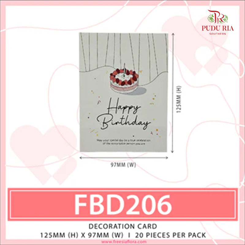 Happy Birthday - FBD206