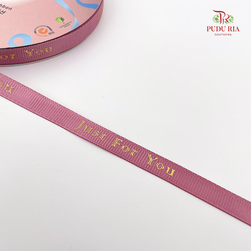Grosgrain Ribbon Just For You - FRB126