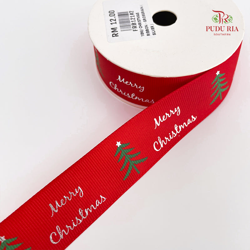 Christmas Ribbon Grosgrain  - FRB121