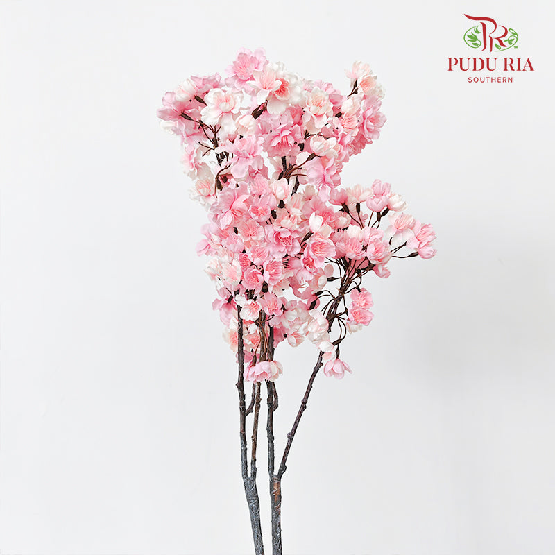 CNY Artificial Sakura Spray - Pink (2 Stems)