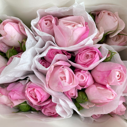 Rose Spray Strawberry Macaroons - (8-10 Stems)